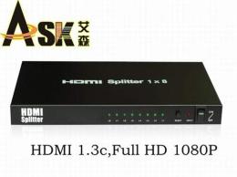 ASK MINI1x8 HDMI 分配器
