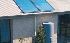 供應(yīng)平板太陽能熱水器 屋頂式