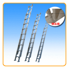 铝合金伸缩梯子 铝合金折叠梯子 铝合金双升梯