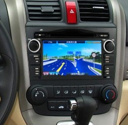 最佳选择本田新CR-VDVD导航仪路畅GPS导航
