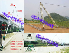 三角立桿器 立桿工具 架空工具 鋁合金抱桿