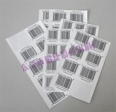 惠东东平标签贴纸 鞋子码数标 白花不干胶印刷厂