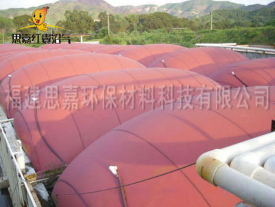 思嘉高发酵红泥软体沼气池3立方米红囊沼气池建设