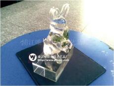 水晶兔子 兔年水晶礼品 水晶纪念品 水晶生肖