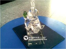 水晶兔子 兔年水晶禮品 水晶紀念品 水晶生肖