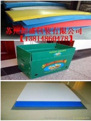 吴江瓦楞塑胶板 苏州中空板折叠箱 防静电中空板箱