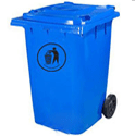 小区专用240L塑料垃圾桶 移动塑料垃圾桶-北京垃圾桶网