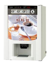 韩国投币式三料温热咖啡机