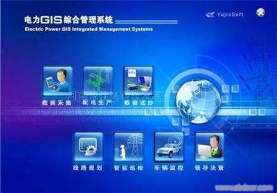 电力GIS统合管理系统