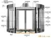 供应苏州旋转门 苏州雷蒙旋转门制作