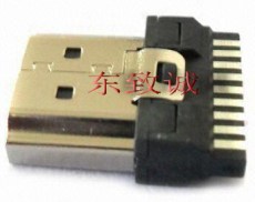 19PIN HDMI A-TYPE铁壳镀镍连接器