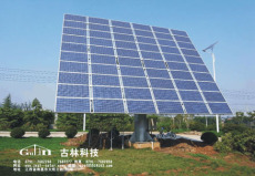 太阳能地柱支架系统