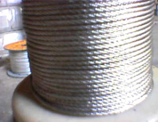 信誉厂家 SUS316包塑钢丝绳.1.0 2.0mm镀锌钢丝绳