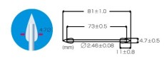 HUBY-340凈化棉簽 無塵棉簽 工業棉簽