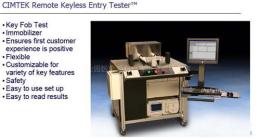 供应汽车电子模块遥控门锁测试系统 RKE测试系统 苏