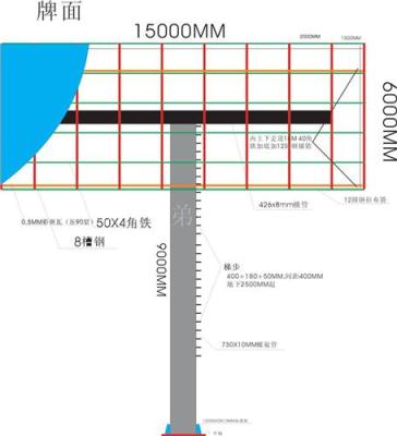 单立柱单立柱施工图 单立柱施工合同 单立柱合同