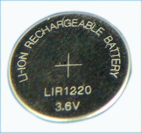 LIR1220可充电池 3.6v锂电电池生产商