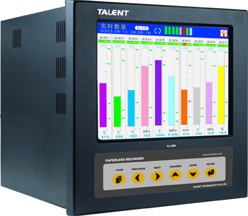 YRD-600彩屏温度压力无纸记录仪