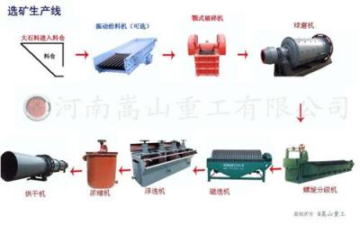 河南重工 专业锰矿选矿方法 厂家提供铁矿选矿技术