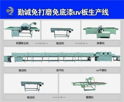 勤诚实力涂装设备 免底漆uv板生产线 免底漆uv喷涂