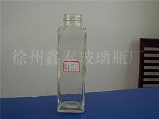 供应新型饮料玻璃瓶 方形玻璃瓶 徐州玻璃瓶厂 玻璃瓶