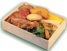环保一次性便当餐具 一次性便当盒 木片餐具盒