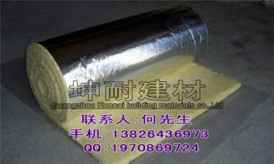 16kg/30mm离心玻璃棉毡 保温隔热隔音棉 带铝箔