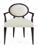 TAYA大雅 酒店家具 咖啡厅西餐厅 高档镜面软包餐椅YY251