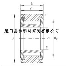 厦门满装滚针滚轮NATV8-PP嘉和明瑞