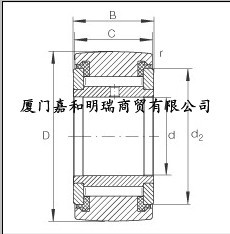 厦门满装滚针滚轮NATV30-PP嘉和明瑞