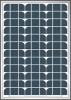 20W单晶硅太阳能电池层压板