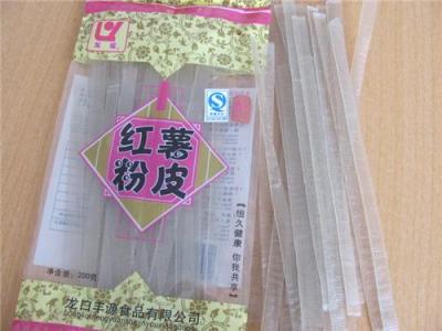 供应200g龙耀牌100%纯红薯粉皮