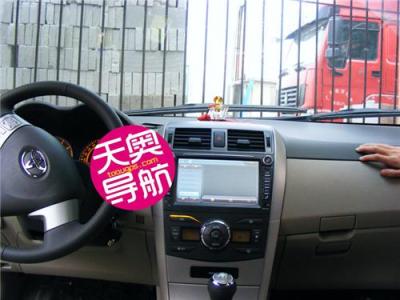 丰田卡罗拉装导航 首选天奥专车专用GPS导航系列