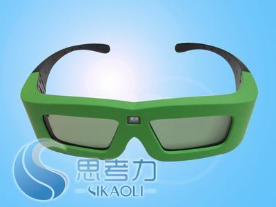 3D眼镜投影系列-SKL-DLP-A-05 绿色款 思考力3D眼镜