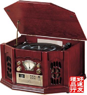 复古留声机 收音机 多功能留声机F-900