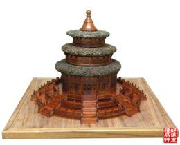 复古模型 复古商务礼品 茶叶盒 艺术包装 天坛模型