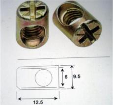 專業生產 米字橫孔螺母