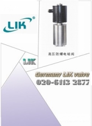 進口高壓防爆電磁閥 進口高壓電磁閥 德國LIK原裝進口