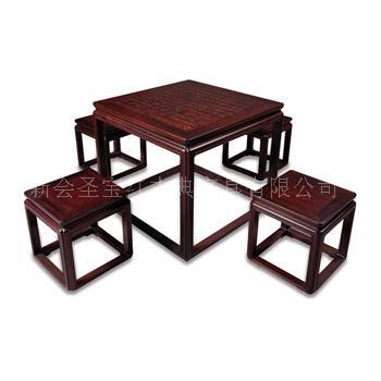 古典家具四方桌 中式家具