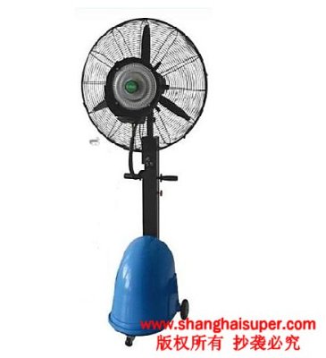上海降温雾化风扇-喷雾降温设备-雾化除尘降温风扇